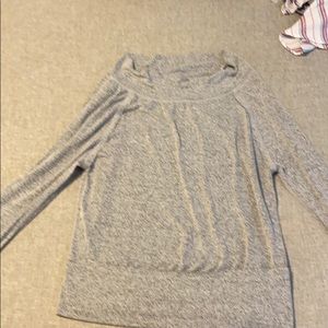 Comfy scoop neck sweater! Worn once.